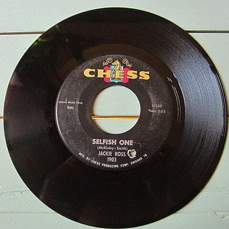JACKIE ROSS○SELFISH ONE/EVERYTHING BUT LOVE CHE
