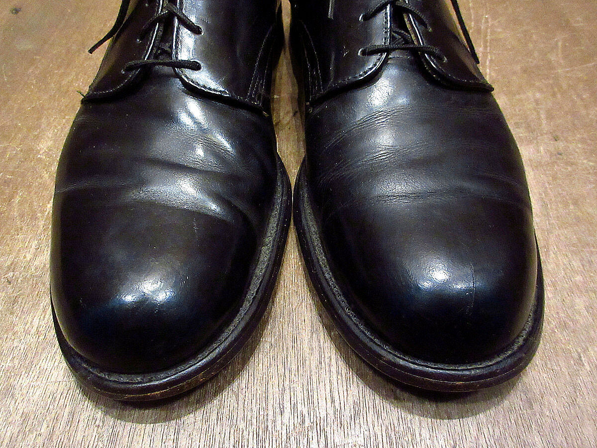 US NAVY ドレスシューズ 70s サイズ9 ビンテージ60's70's○U.S.NAVYサービスシューズsize 9○211215k5