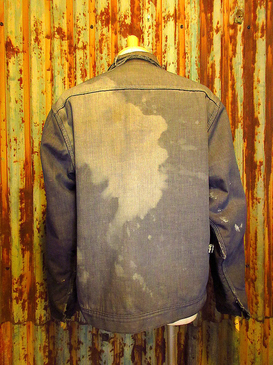 70s OshKosh B'gosh ブランケット ワーク デニム ジャケット 古着 70s OshKosh B'gosh 濃紺 ブルー デニム ブランケット ワーク