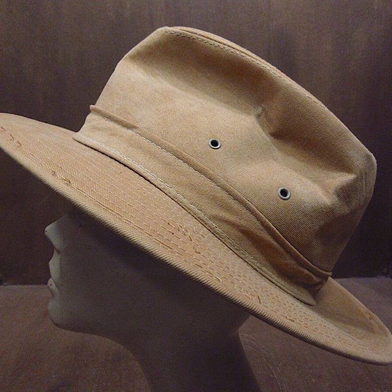 Henschel ベージュフェルトハット L ビンテージ○HENSCHELコットンハットベージュXL○220314i3-m-ht-ot ヘン