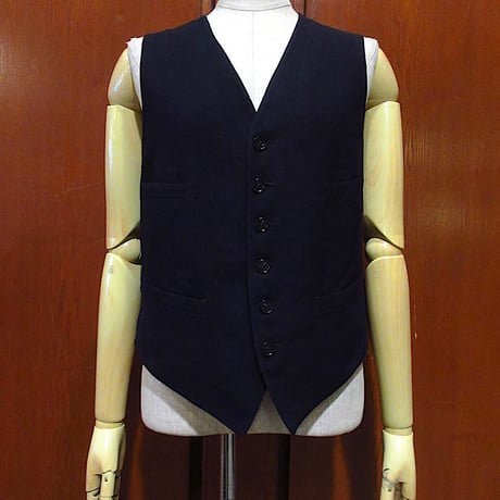 最終価格ビンテージ　ベスト　ペニーズ 60s Penneys FOREMOST ツートン ダック地 ハンティングベスト 茶