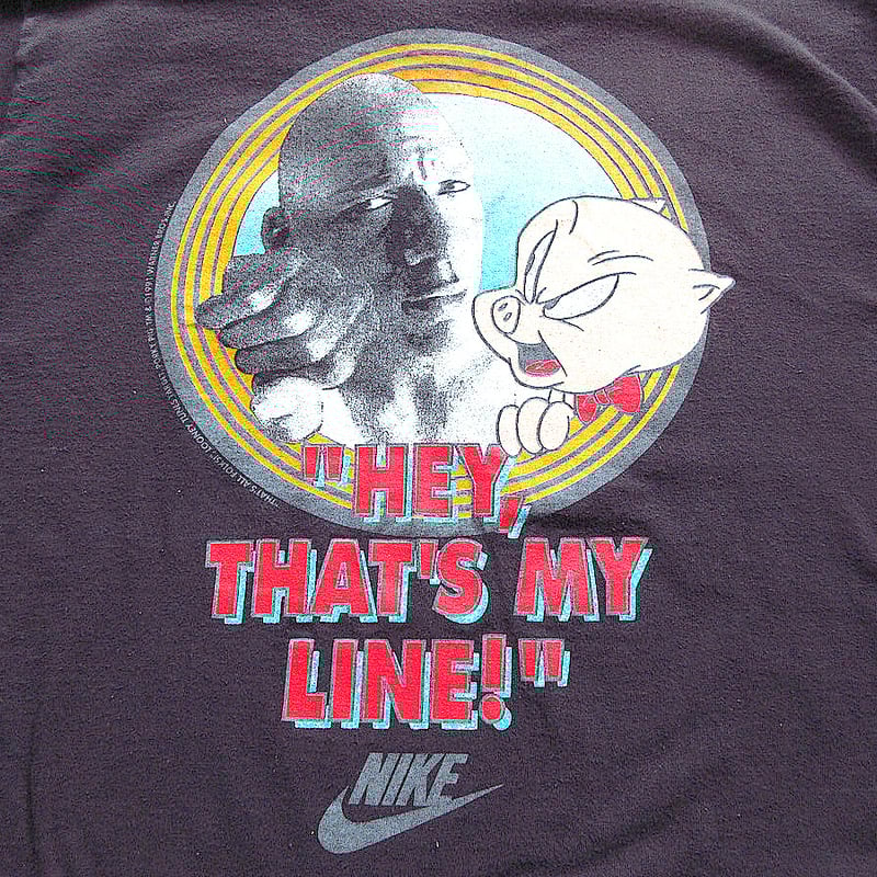 USA製 ©︎1991 NIKE ルーニーチューンズ ポーキーピッグ ジョーダン