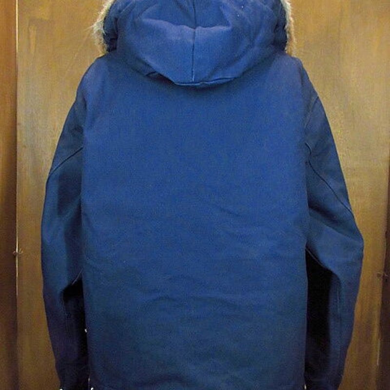 MADE IN U.S.A. Carhartt フード付きデトロイトジャケット紺 46○210