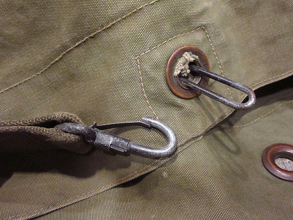 50s 米軍 キャンバス ダッフル バッグ ビンテージ ミリタリー ステンシル ビンテージ50's○ステンシル入りミリタリーキャンバスダッフル