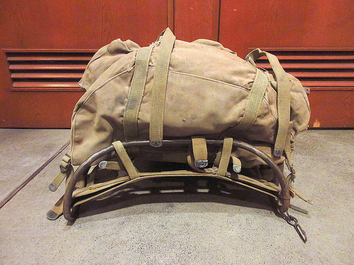 ビンテージ40's○U.S.ARMY山岳部隊ステンシル入りフレームパック