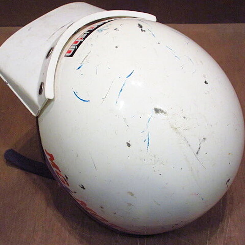 ビンテージ80's○Marushin MG MOTO バイザー付きオフロードヘルメット