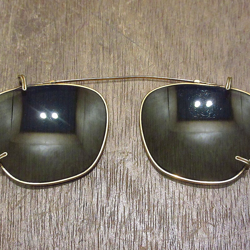 ビンテージ50's60's○American Opticalクリップオン○211018i6-e