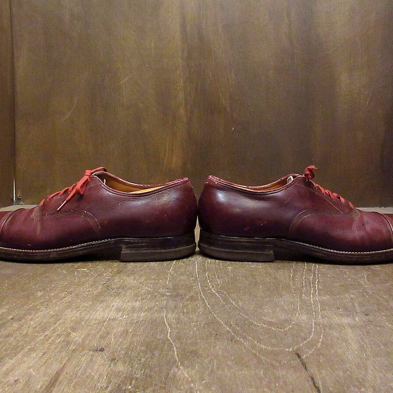 ビンテージ40's50's○FLORSHEIM内羽根式ストレートチップ