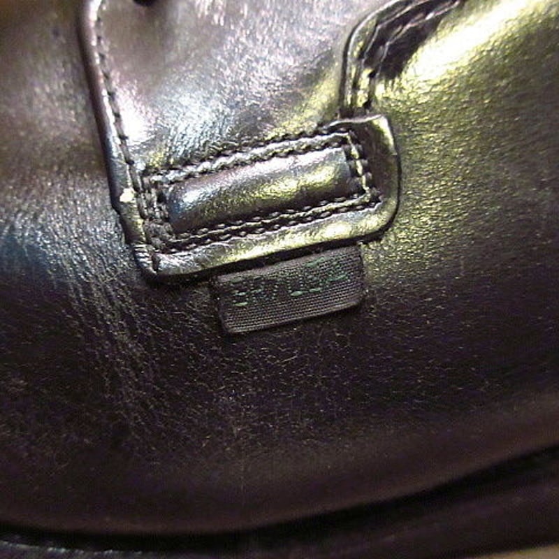 ビンテージ80's○RED WINGプリント羽根タグポストマンシューズ黒