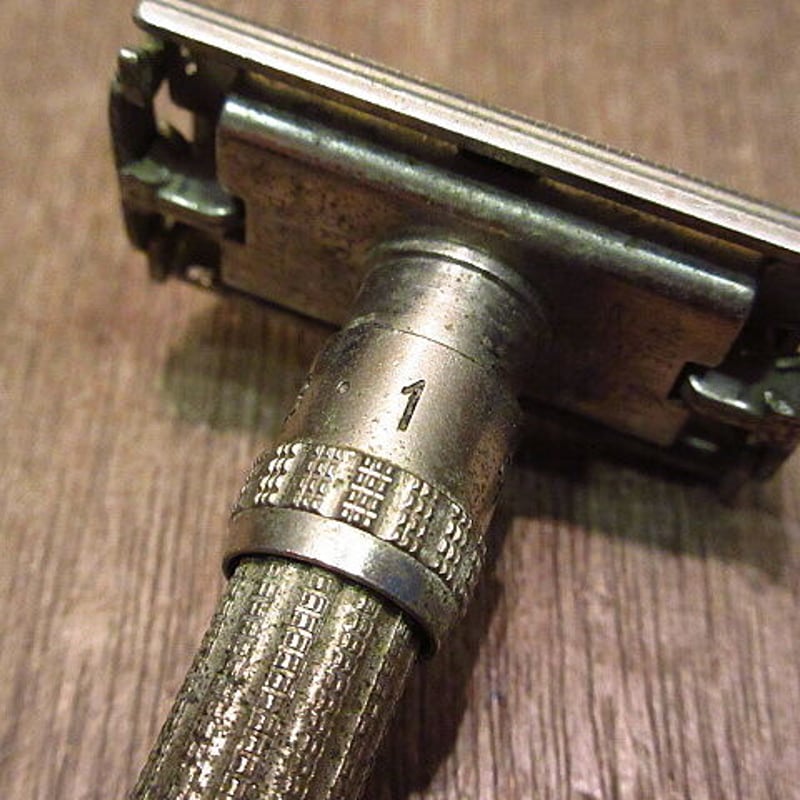 【希少】ジレット　ヴィンテージ　髭剃り　made in USA 60年代 Yahoo!オークション -「gillette vintage」の落札相場・落札価格