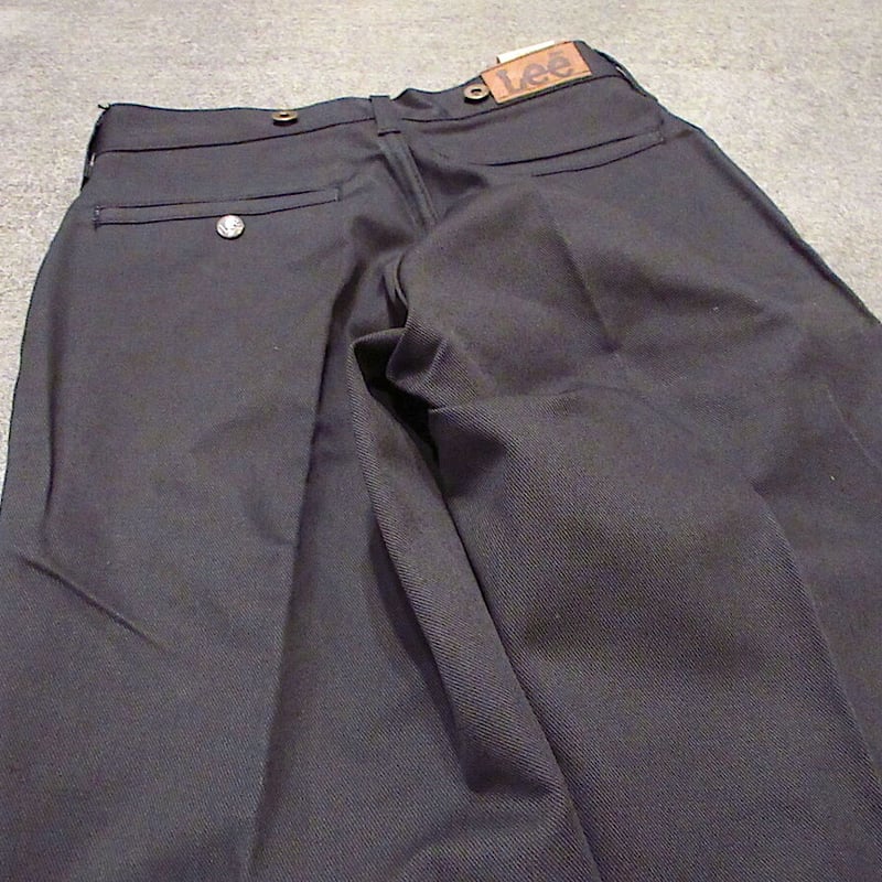 Lee フリスコジーンズ ヴィンテージ ビンテージ80's○DEADSTOCK Leeフリスコジーンズ黒表記W27 L32