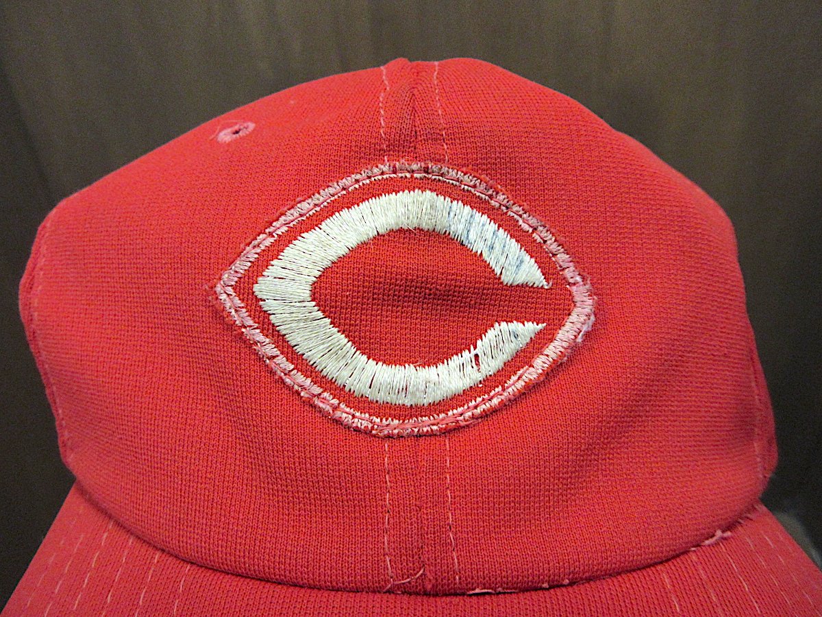 ビンテージ~70's○広島カープ6パネルキャップ赤○250115z5-m-cp-bb野球