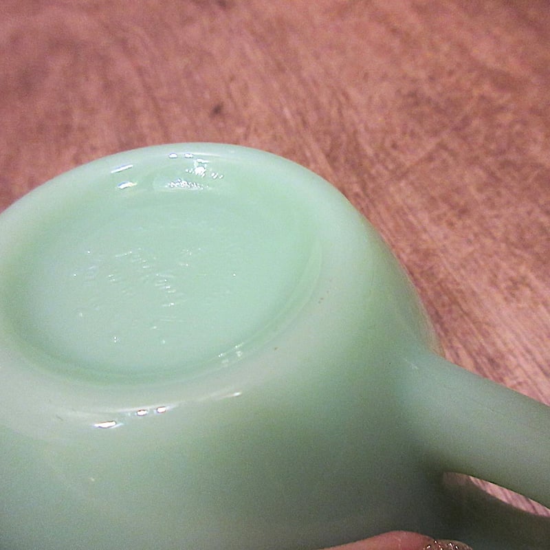 ビンテージ○Fire Kingジェダイエキストラヘビーカップ&ソーサー