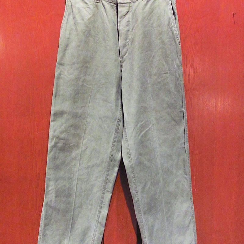 40's USMC P1941 ユーティリティ・トラウザーズ 極上品ヴィンテージ 40's U.S.NAVY N-3 HBTトラウザーズ USN ユーティリティーパンツ