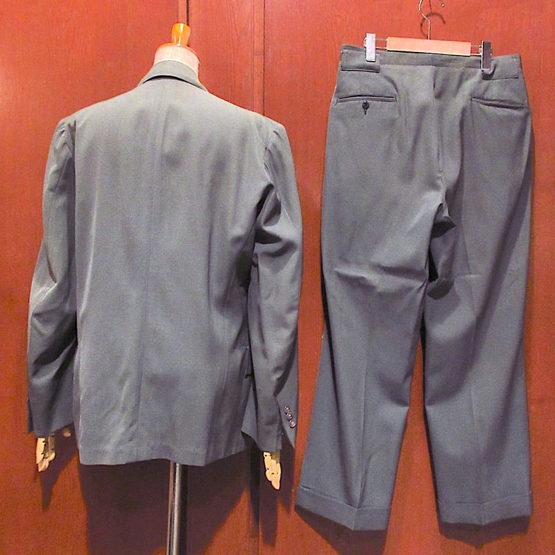 ビンテージ50s○National Tailoring Co.ウールギャバジンダブル 