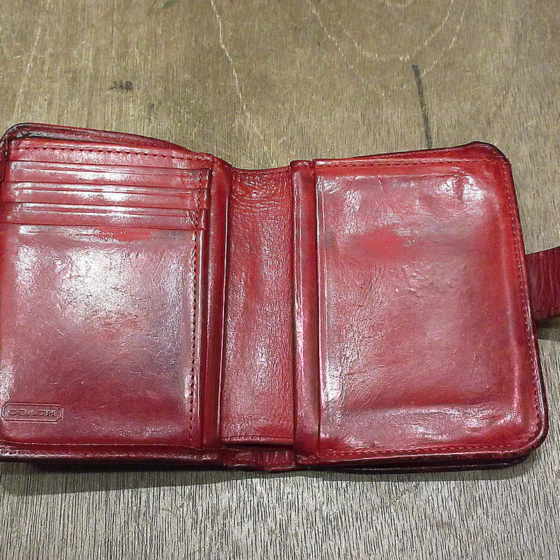 ビンテージ○オールドコーチレザー財布○210426n8-wlt COACH ビンテージ○オールドコーチレザー財布○210426n8-wlt COACH
