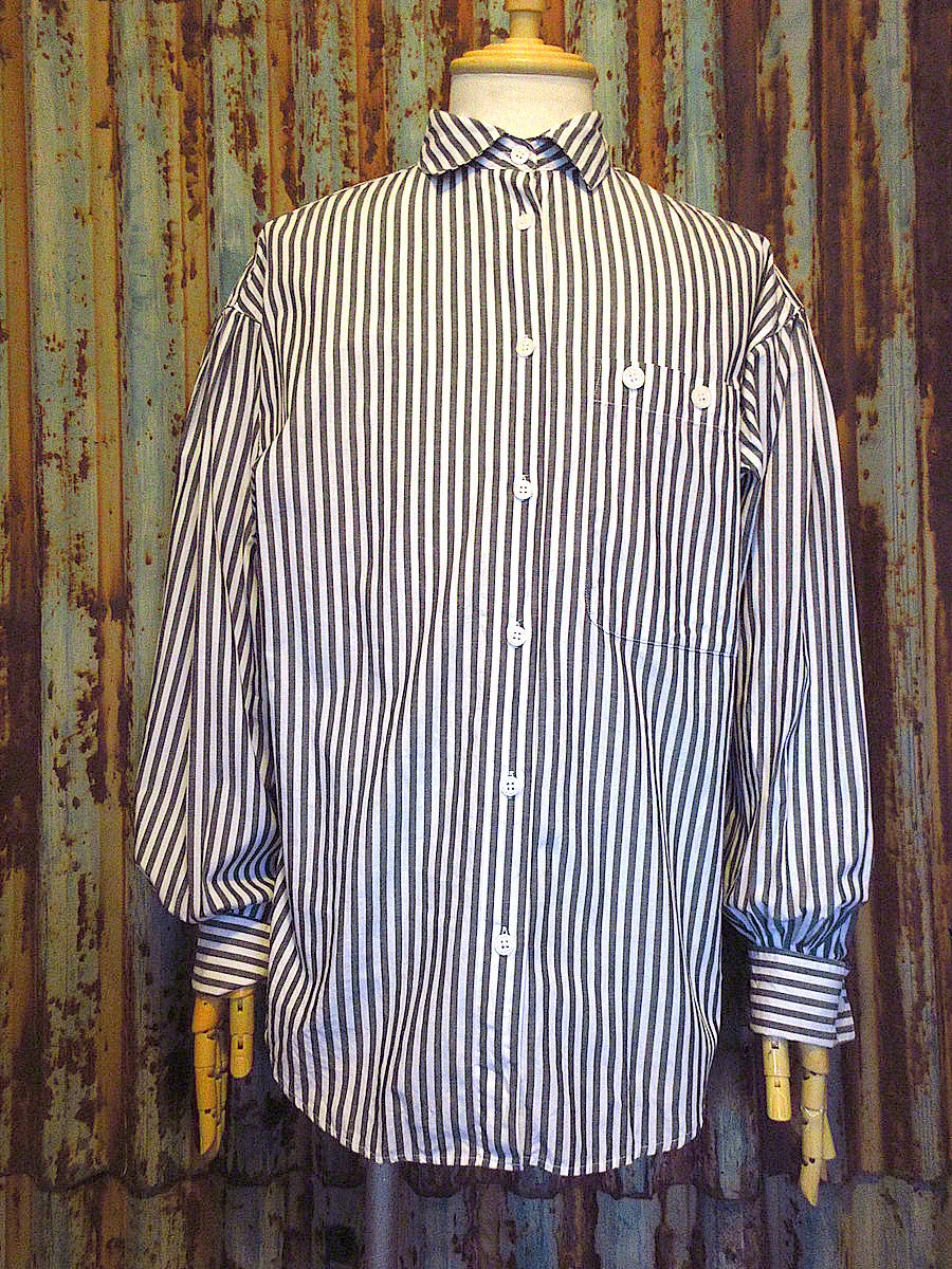 ビンテージ80's○PERRY ELLIS AMERICAレディースストライプ