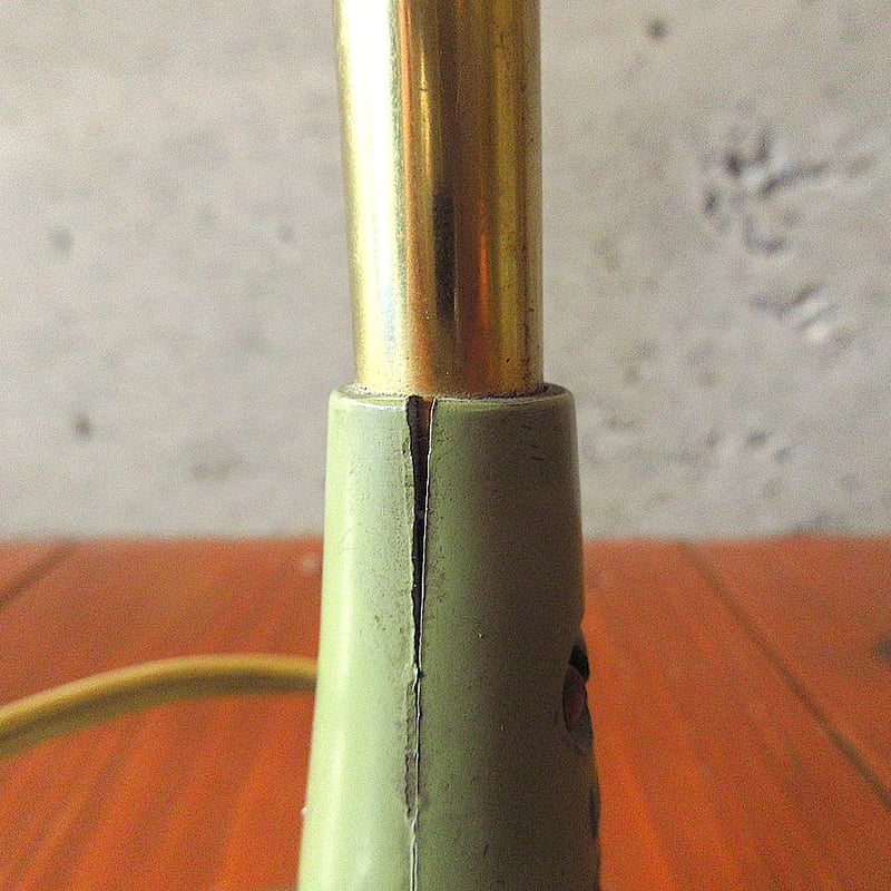 ビンテージ50's○グラスファイバーシェードデスクライト