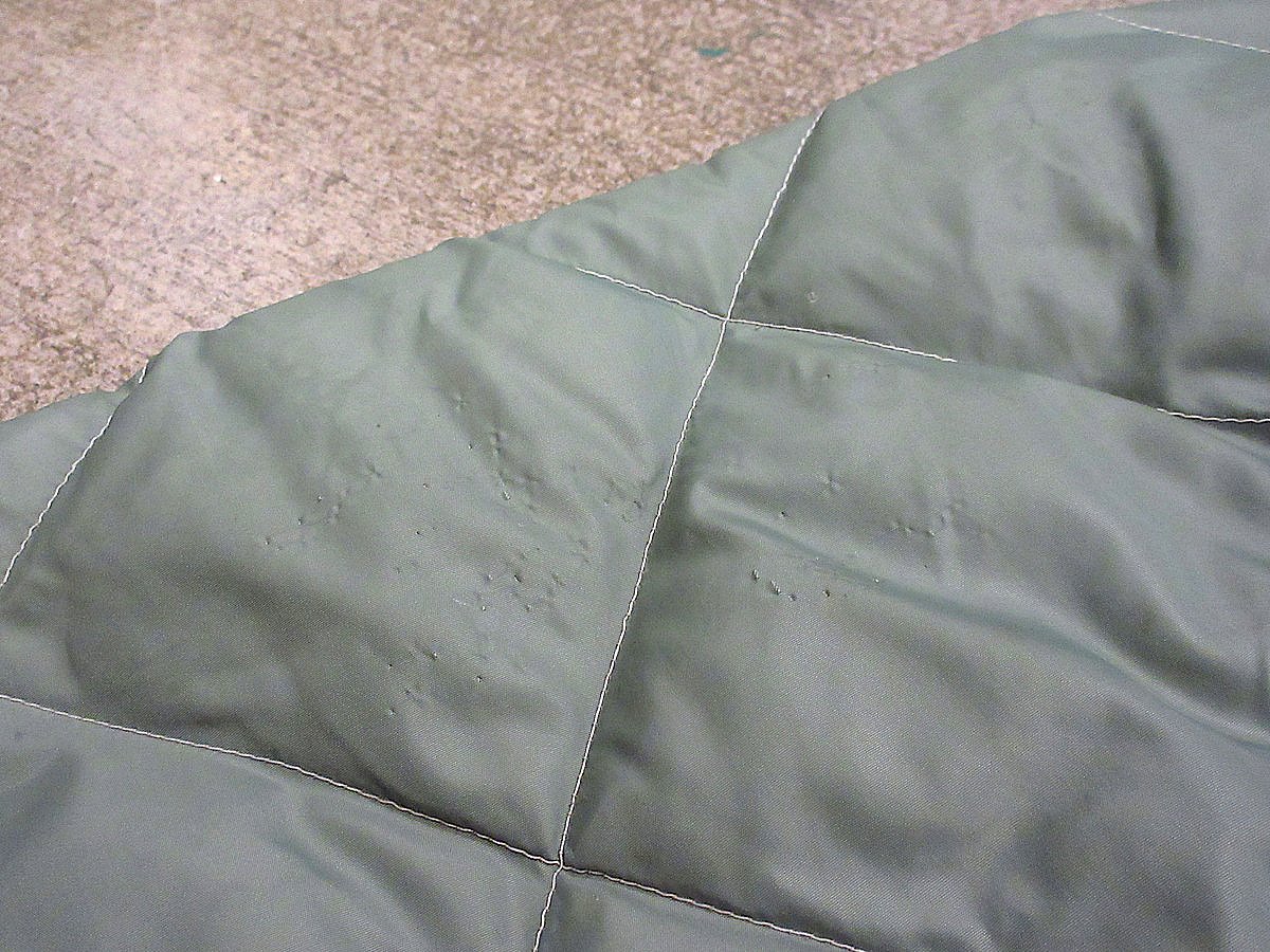 ビンテージ50's○Eddie Bauerキルティングダウンジャケット緑size S