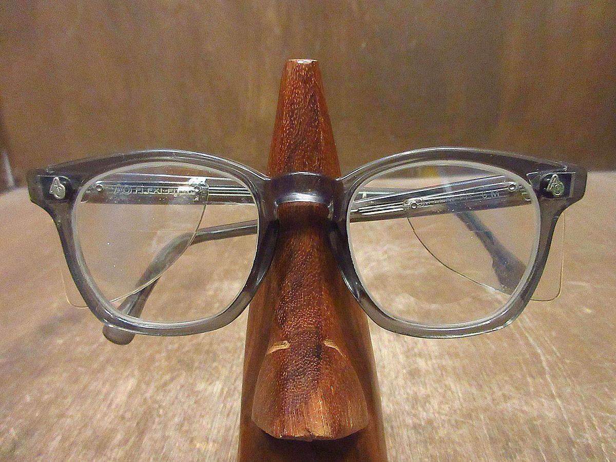 ビンテージ60's○American Optical FLEXI-FITサイドガード付きウェリ