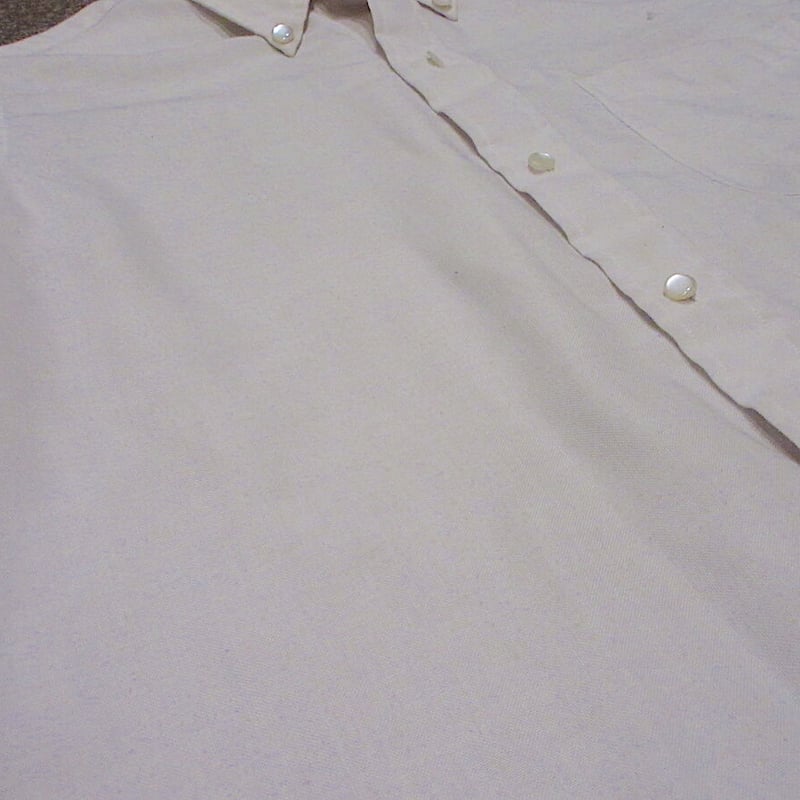 ビンテージ70's○Brooks Brothersボタンダウンドレスシャツ白size 15 1