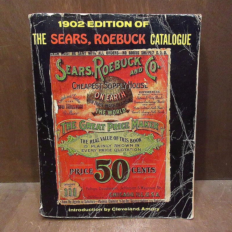ビンテージ○1902 EDITION OF THE SEARS,ROEBUCKカタログ○230