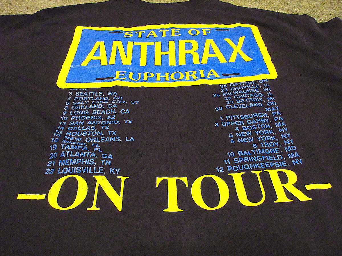 90's USA型 ANTHRAX Tシャツ ロック ビンテージ S.O.D. 90's USA型 ANTHRAX Tシャツ ロック ビンテージ S.O.D. 楽天市場