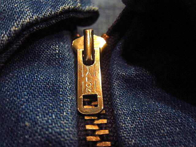 ビンテージ70's○Antonio Guiseppe刺繍入りデニムジャケット○odst 197