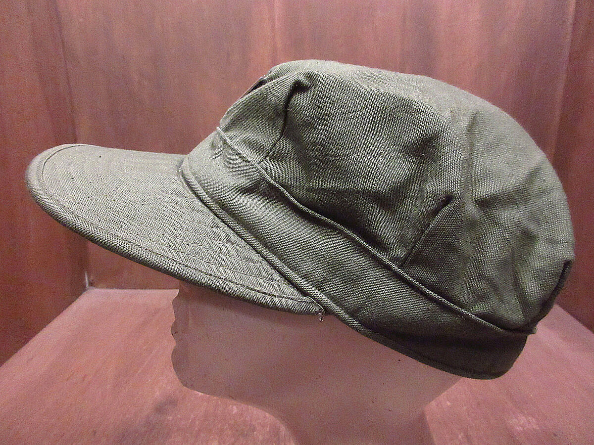 ビンテージ50's○U.S.ARMY OG-107ユーティリティキャップsize 7 1/4○