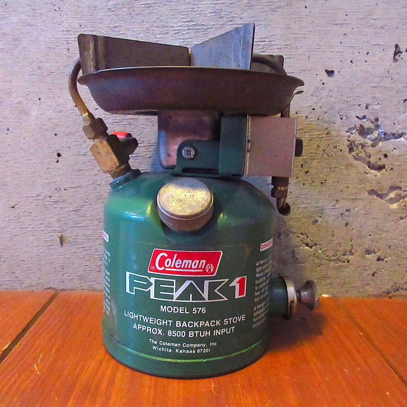 Coleman PEAK 1 MODEL 576 シングルバーナー シングルバーナー入門はコールマン『ピークワン576』 COLEMAN