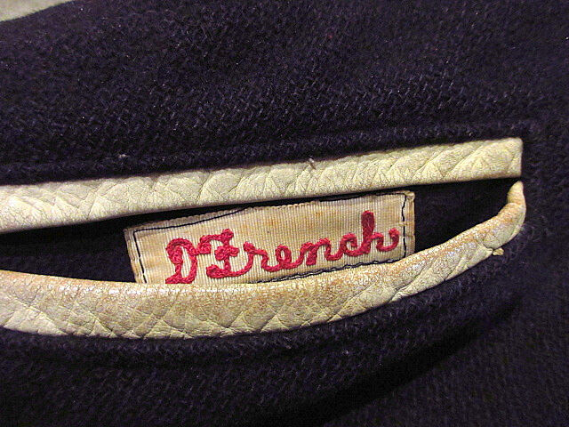 ビンテージ50's○LASLEY KNITTING CO.ウール×レザーボタン ビンテージ50's○LASLEY KNITTING CO.ウール×レザーボタン