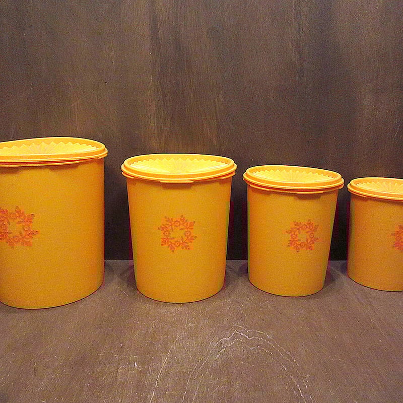 ビンテージ70's○TUPPERWAREマキシデコレーター4点セット ビンテージ70's○TUPPERWAREマキシデコレーター4点セット