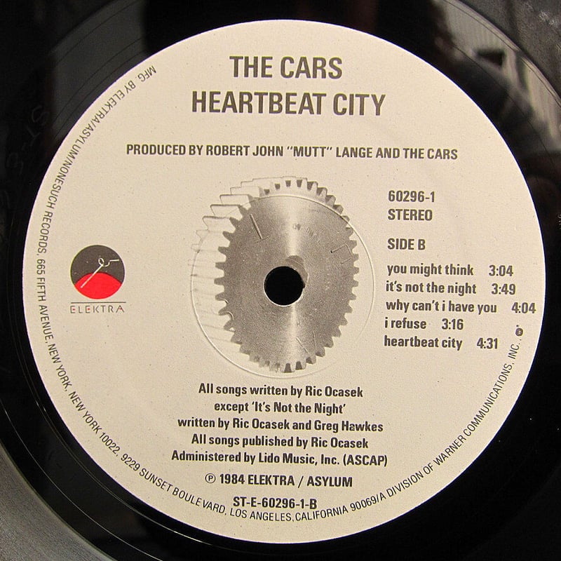 Buster Williams - HEARTBEAT (1979)新品レコード THE CARS○HEARTBEAT CITY ELEKTRA 60296-1○210530t