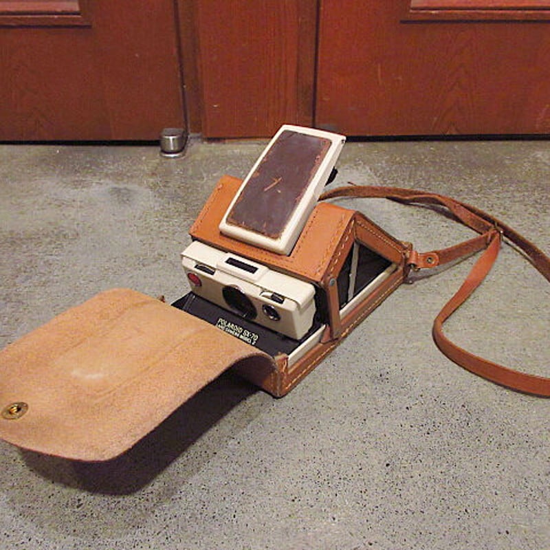 ビンテージ70's○POLAROID SX-70 LAND CAMERA MODEL-2○21