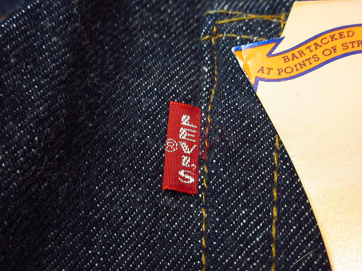 ビンテージ60's○DEADSTOCK Levi's 502 BIG E表記W30 L34○2