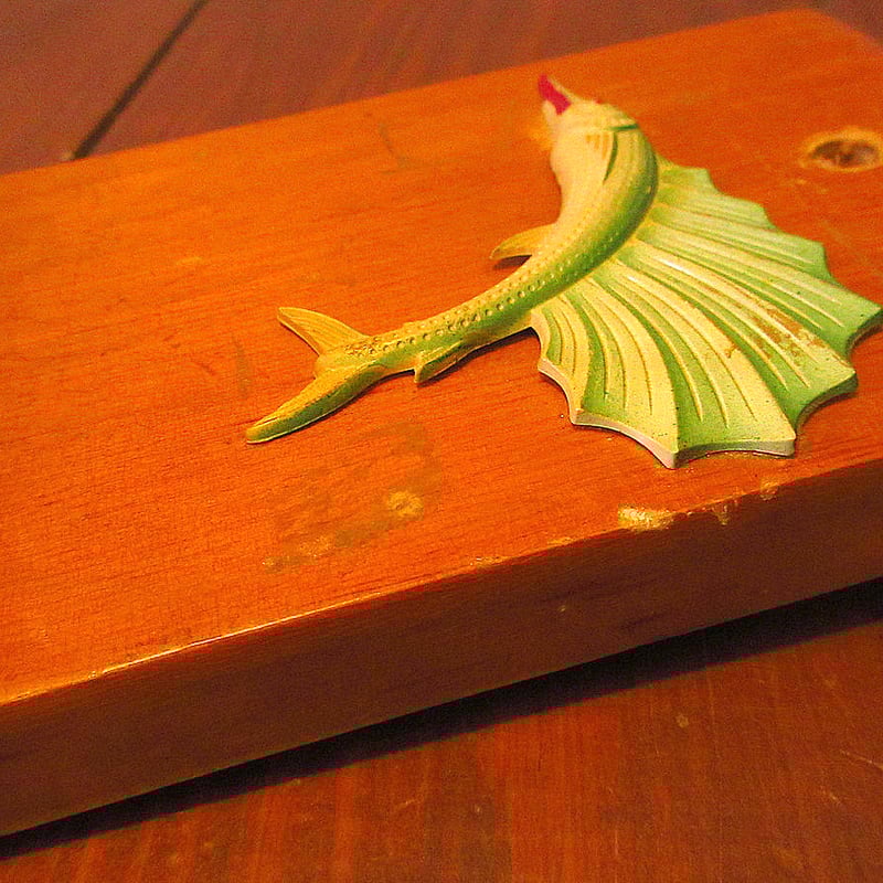 希少！50's〜ウエスタン馬柄のネクタイラックアンティークUSA