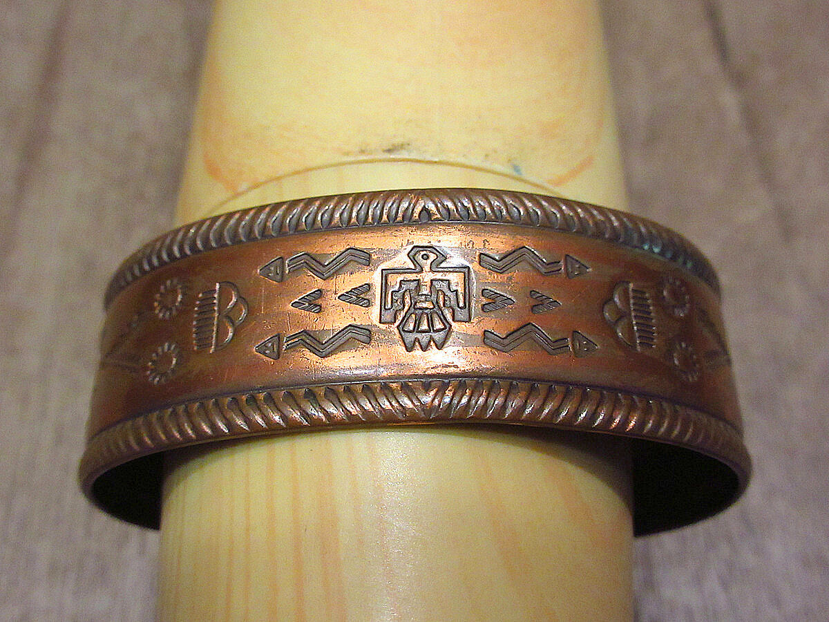 Vintage インディアンジュエリー バングル COPPER サンダーバード il_fullxfull.6470431783_tpvl.jpg