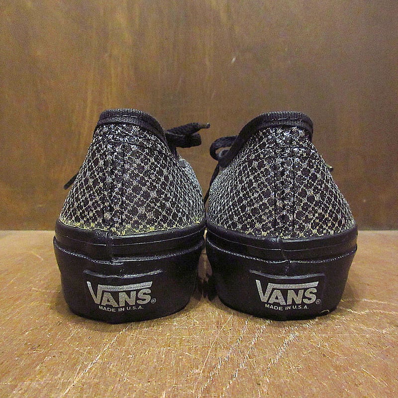 ビンテージ90's○DEADSTOCK箱付きMADE IN U.S.A. VANSレディース ビンテージ90's○DEADSTOCK箱付きMADE IN U.S.A. VANSレディース