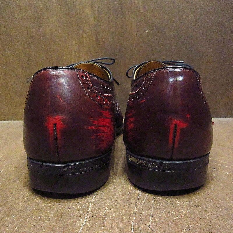 ビンテージ○Johnston & Murphy Heritageレザーウイングチップ ビンテージ○Johnston & Murphy Heritageレザーウイングチップ