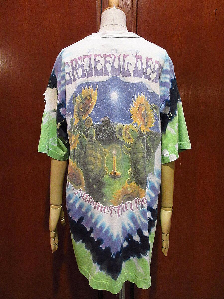 90s GRATEFUL DEAD Tシャツ 1995年ツアー L size 90s GRATEFUL DEAD Tシャツ 1995年ツアー L size Vintage