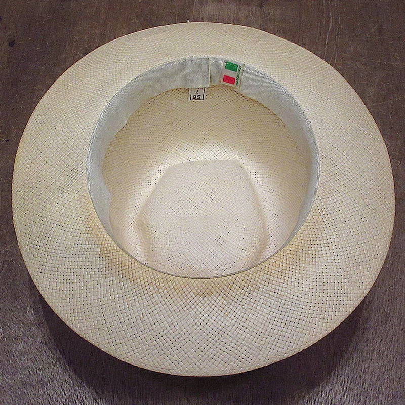 Vintage 1970’s hat made in Italy sz 7 Vintage 1960s 70s BORSALINO ALLESANDRIA Velour Fur Felt  main image 4