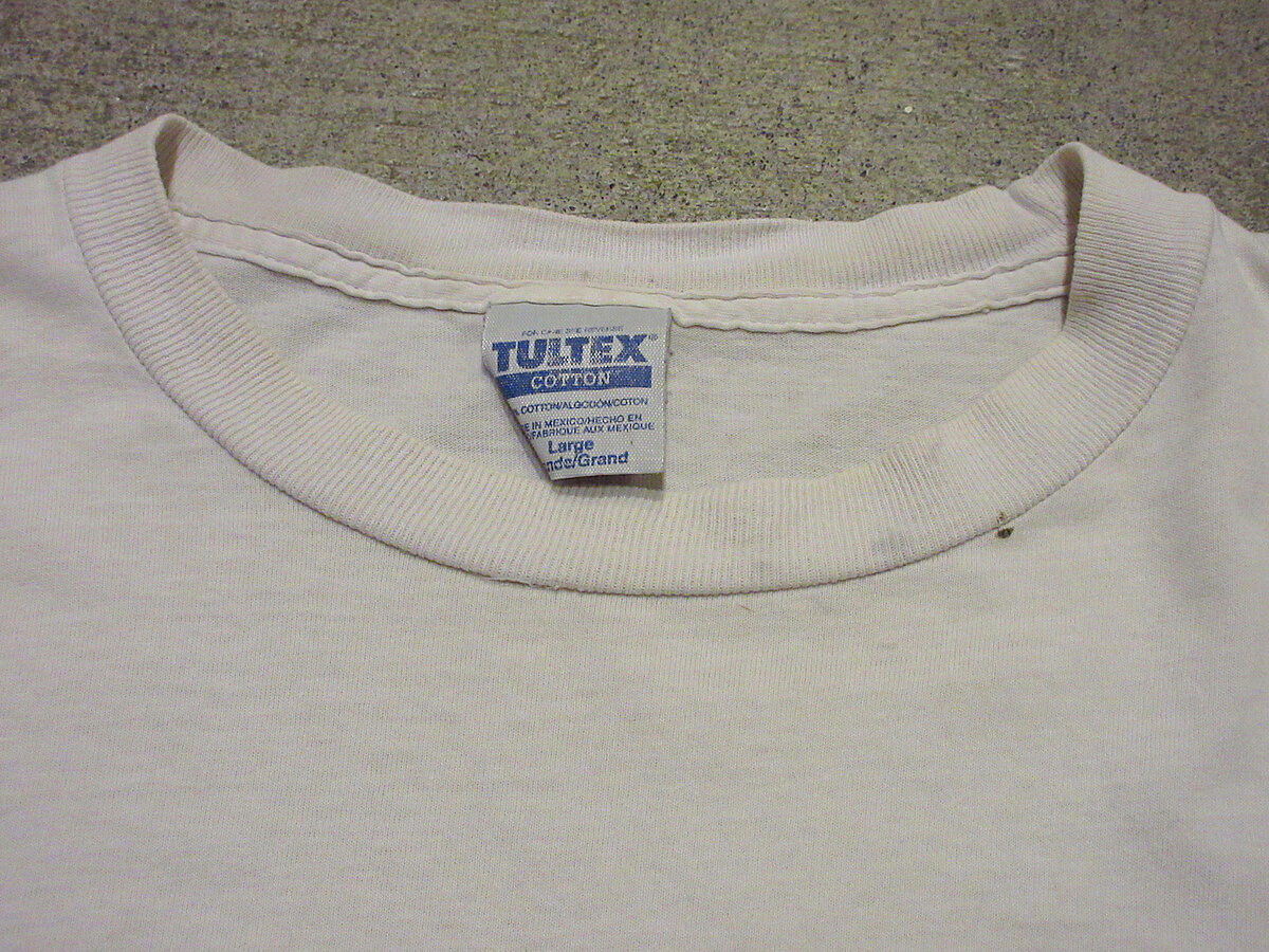 ビンテージ90's○TULTEX おっぱいプリントTシャツ L○210618s2-m