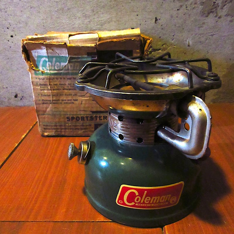 ビンテージ60's○Coleman 502シングルバーナー緑○251124j1-otclctア