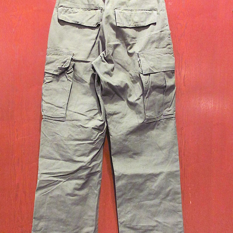 ビンテージ60's○U.S.ARMYジャングルファティーグパンツ5th size XS-REG ビンテージ60's○U.S.ARMYジャングルファティーグパンツ5th size XS-REG