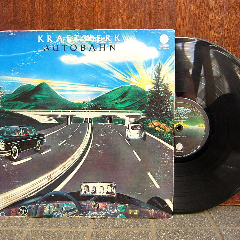 評判 伊盤 クラフトワーク 1976 オリジナル autobahn - レコード