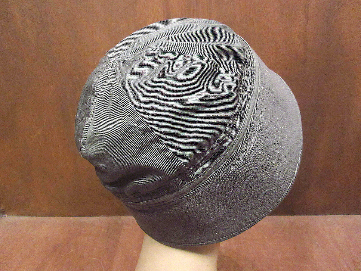 ビンテージ40's○DEADSTOCK U.S.NAVYセーラーハットグレー7○230617j