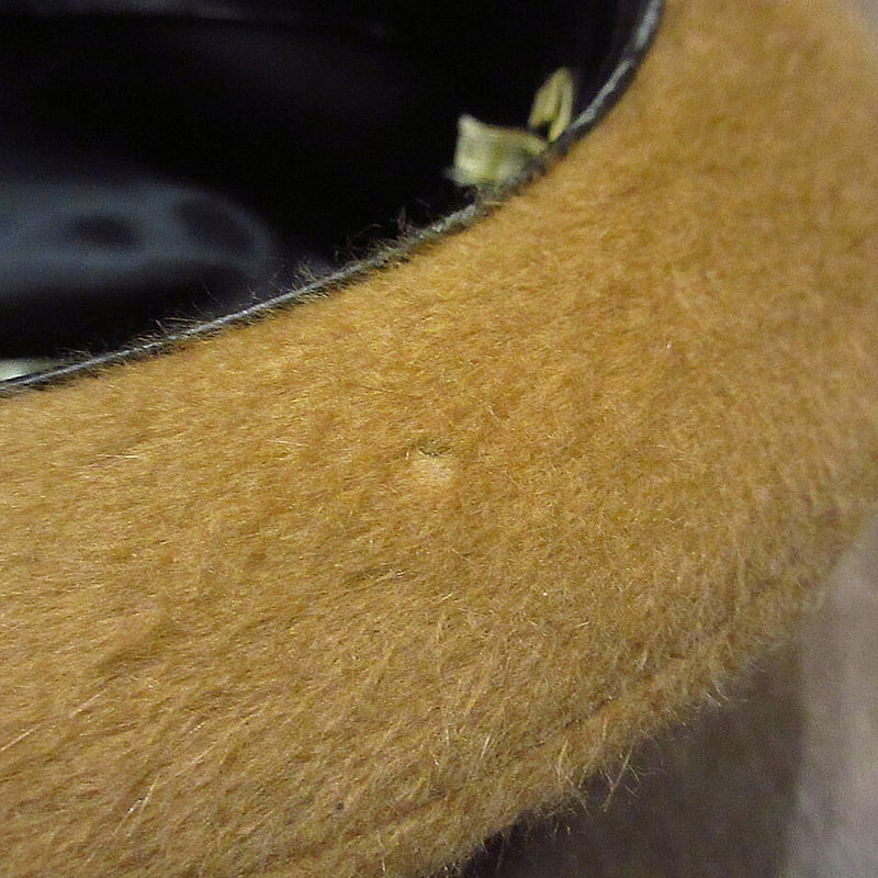 ビンテージ70's○STETSON 3X BEAVERフェドラハットベージュ6 7/8○220