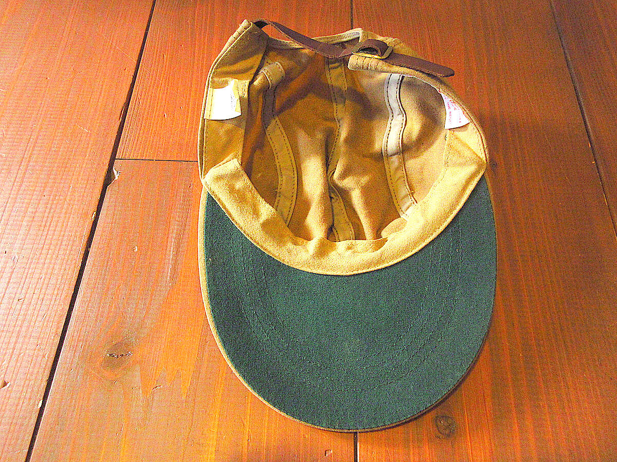 ビンテージ90's○FILSONロングビルオイルドコットンキャップ○230924j4