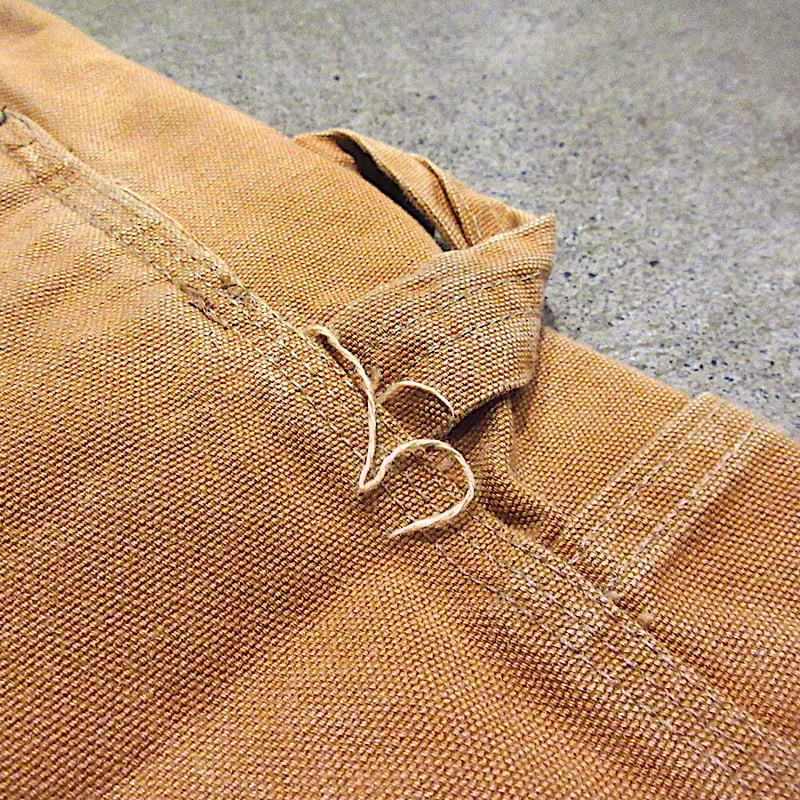 Carhartt ダック/ダブルニーオーバーオール/古着/実寸W44L30 Carhartt ダック/ダブルニーオーバーオール/古着/実寸W44L30