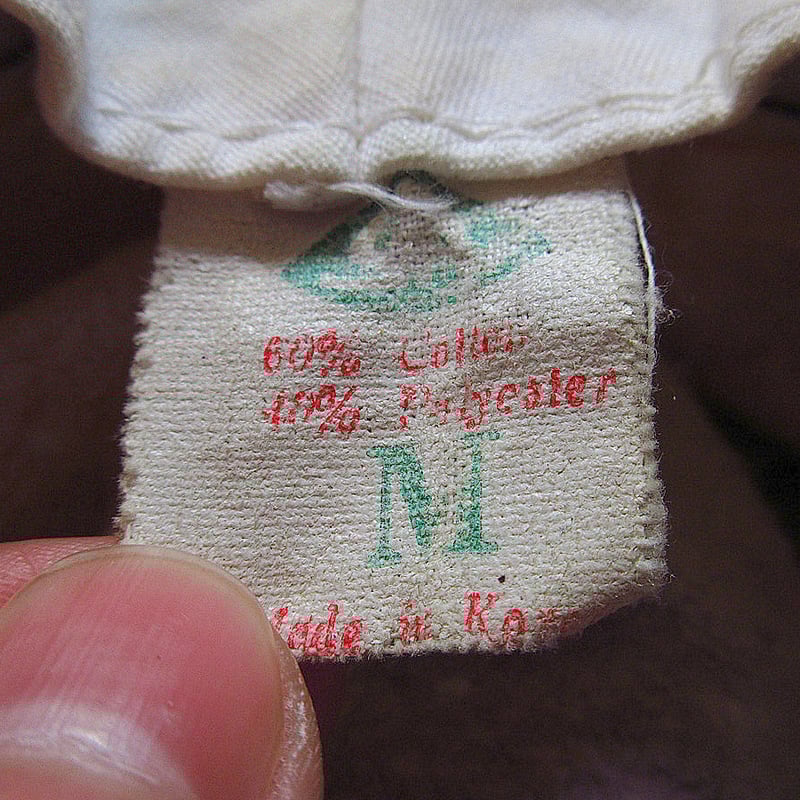 ビンテージ70's○WASHINGTON HUSKIESバケットハット紫×黄色size